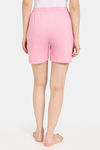 Rosaline Tom & Jerry Knit Cotton Shorts - Pink nectar — thumbnail 3